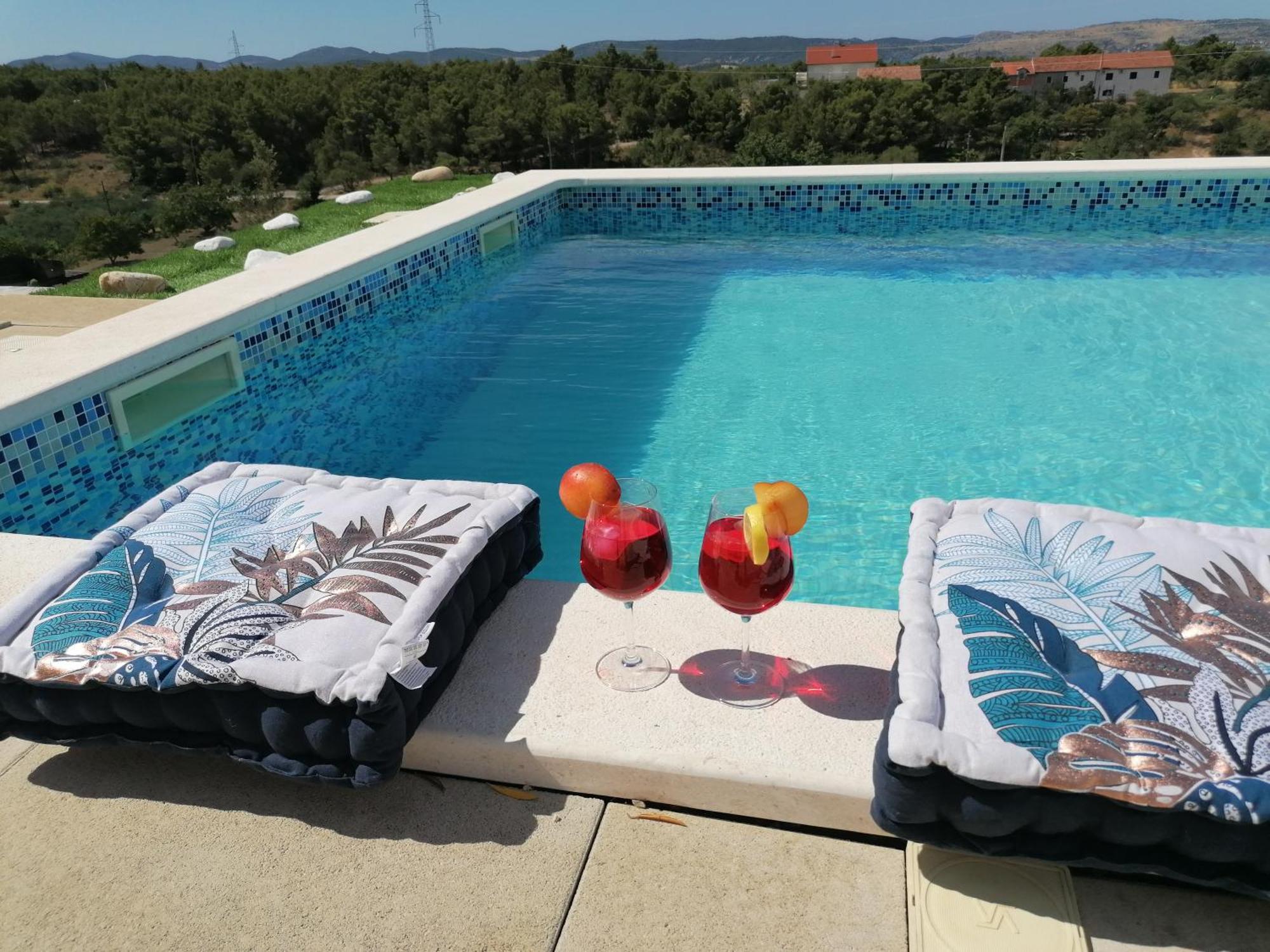 Villa Scolopax Rusticola Skradin With Heated Pool Exterior foto